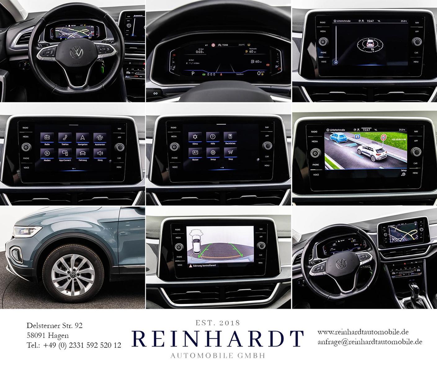 Volkswagen T-Roc 1.5TSi DSG STYLE/17Z./LED/ACC/LANE/KAMERA, миниатюра 20