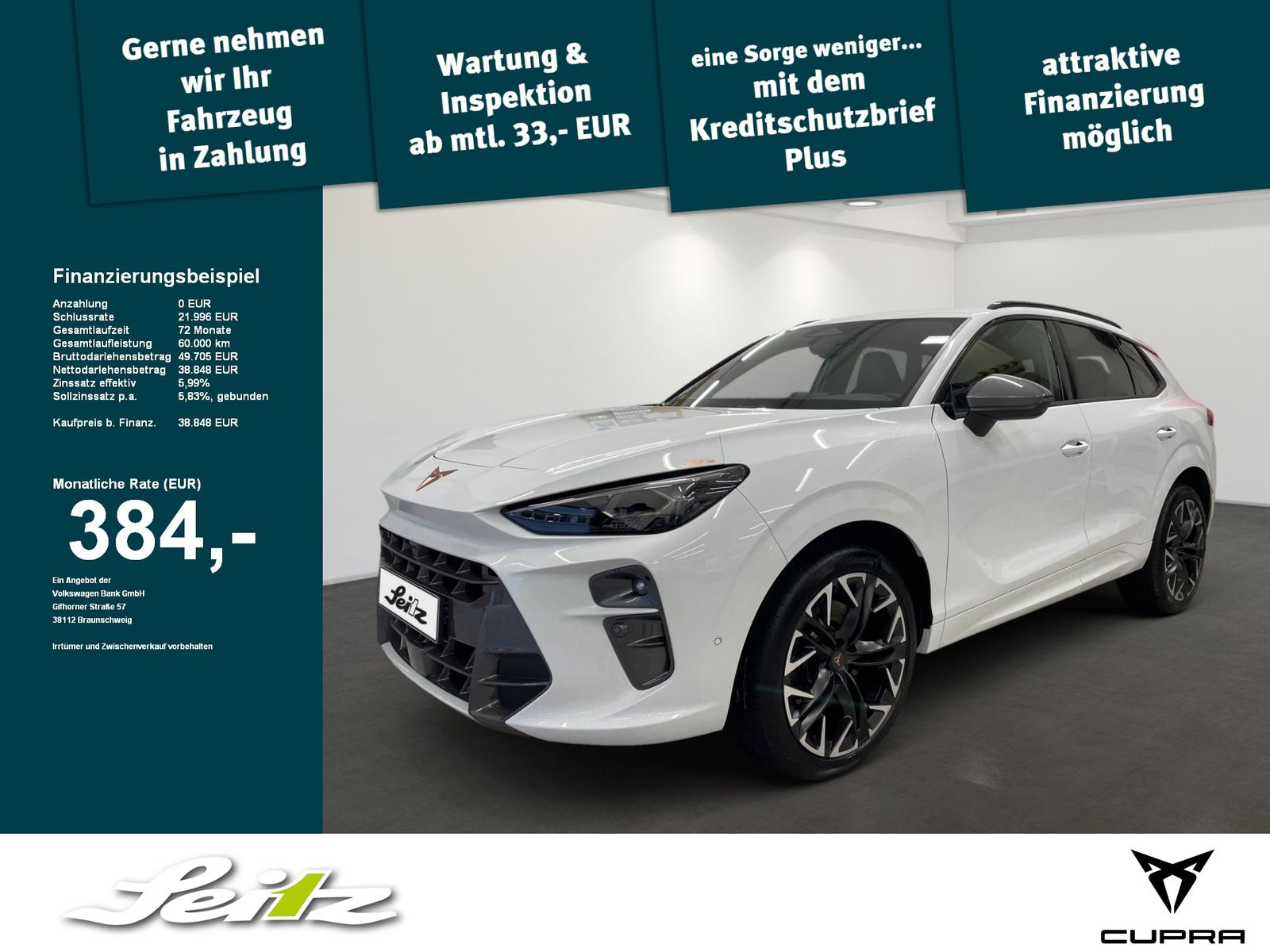 Cupra Terramar 2.0 TSI 4Drive VZ *AHK*HEAD-UP*SENNHEIS