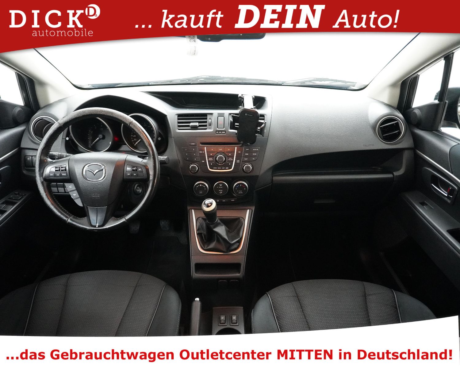 Fahrzeugabbildung Mazda 5 2.2 Sendo >GEPFLEGT+7-SITZ+KLIMA+SHZ+TEMP+PDC+