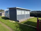 Dethleffs Nomad 760DR Snow + Festesvorzelt wie Tiny House - Dethleffs Nomad 760 DR
