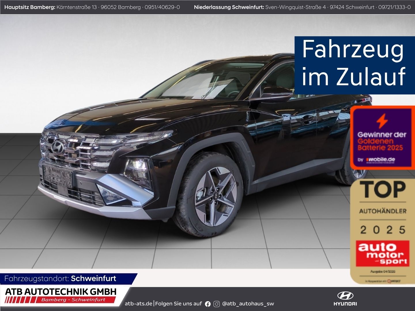 Fahrzeugabbildung Hyundai Tucson Trend 1.6 T-GDi PHEV 4WD Navi El. Heckkla