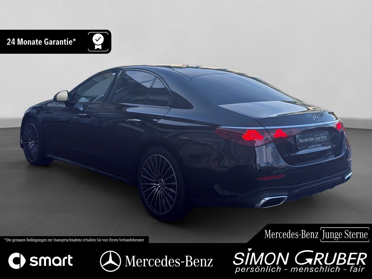 Fahrzeugabbildung Mercedes-Benz E 220 d AMG Superscreen Pano Burm Night 360° 20"