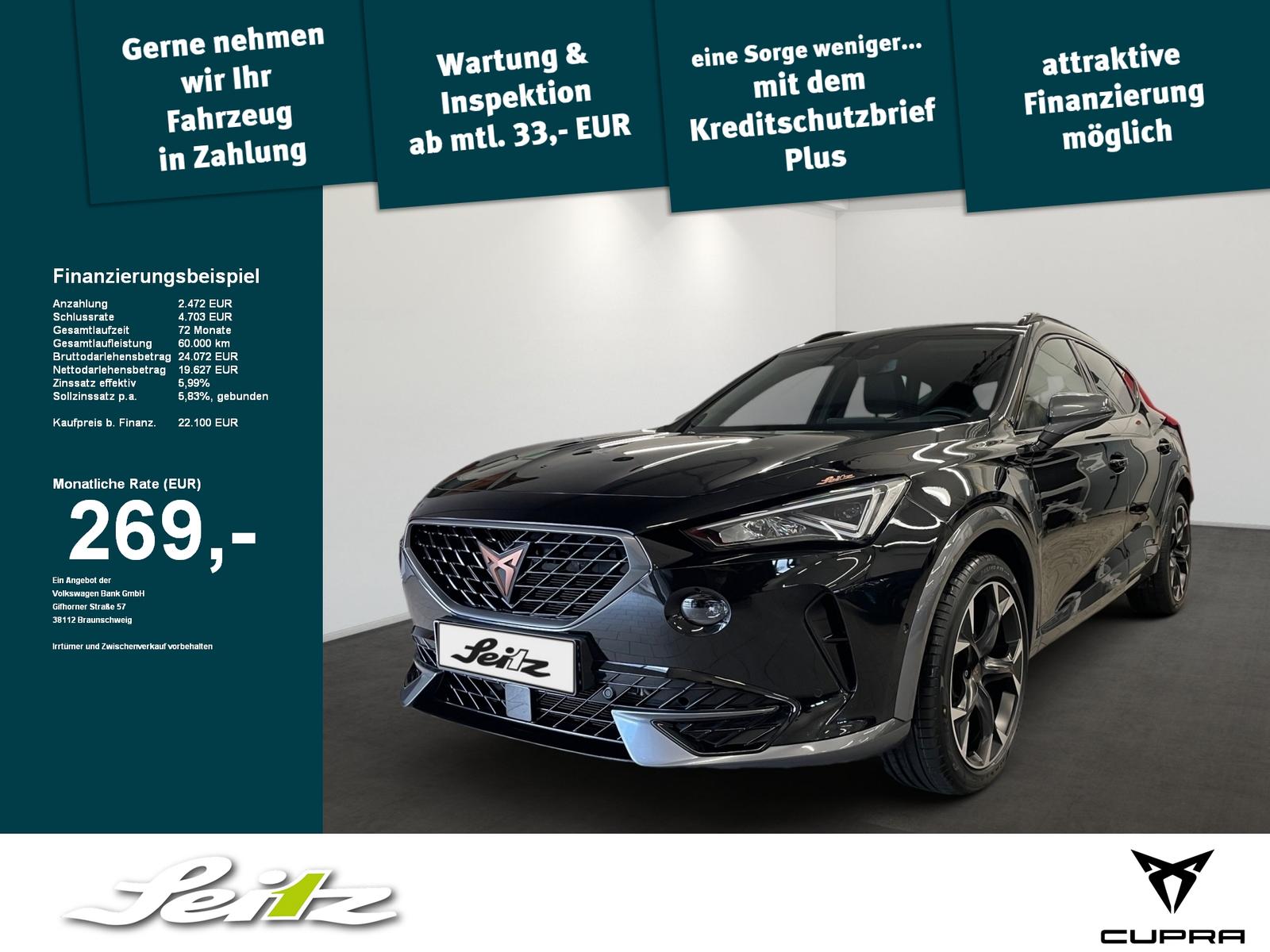 Cupra Formentor 1.4 TSI e-Hybrid *AHK*LED*KAMERA*NAVI*