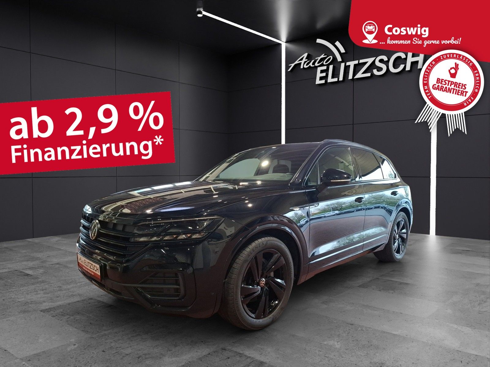 Fahrzeugabbildung Volkswagen Touareg TDI R-Line 4M Standhzg. Matrix AHK Navi