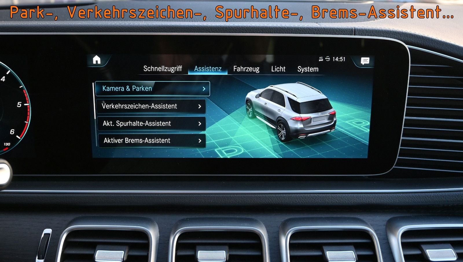 Fahrzeugabbildung Mercedes-Benz GLE 400 d 4MAT. AMG °ACC°AHK°STANDHZ°HUD°NIGHT°