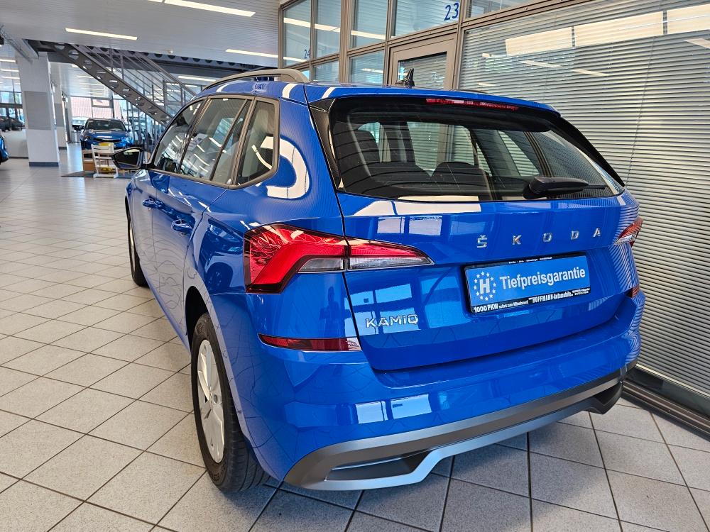 Skoda Kamiq 2023 г. Синий, пробег 48025 км