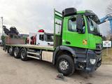 Mercedes-Benz AROCS 3240 8x4 TRIDEM PRITSCHE + KRAN HIAB 166 E - Mercedes-Benz AROCS 3240