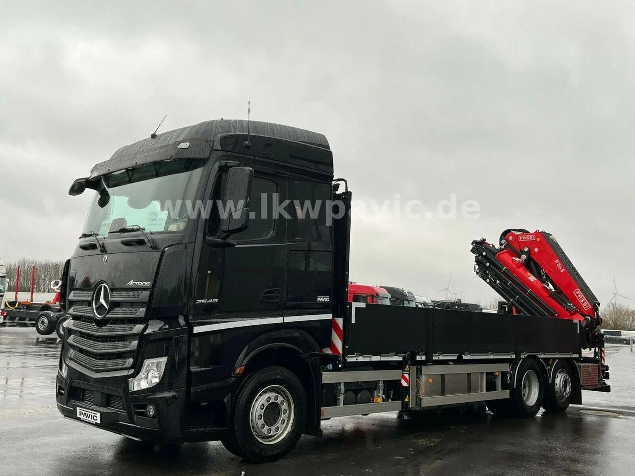 Mercedes-Benz Actros 2548 6x2 Containerpritsche Fassi F545RA.2