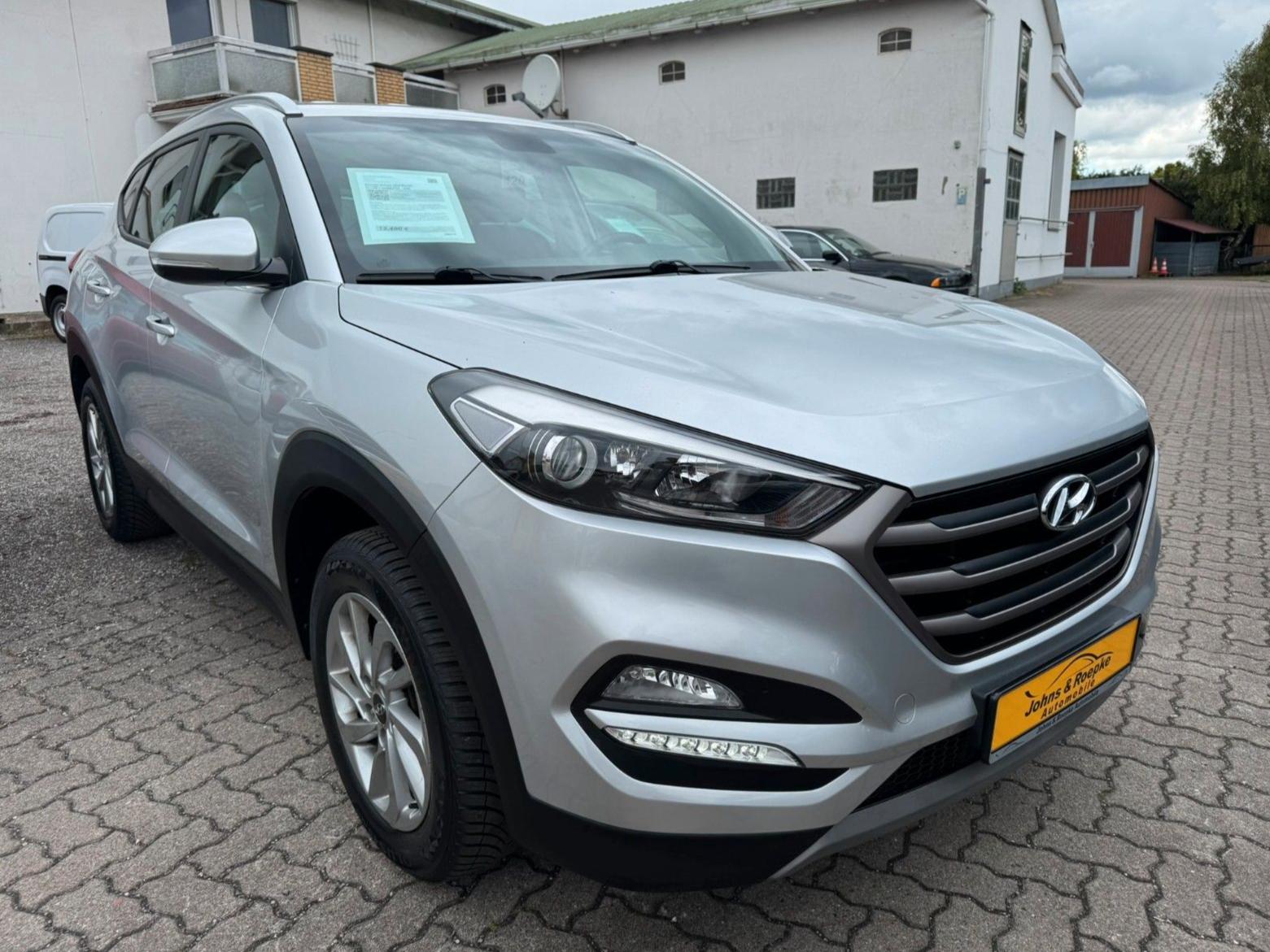 Hyundai Tucson blue Trend / ALLWETTERREIFEN / AHK