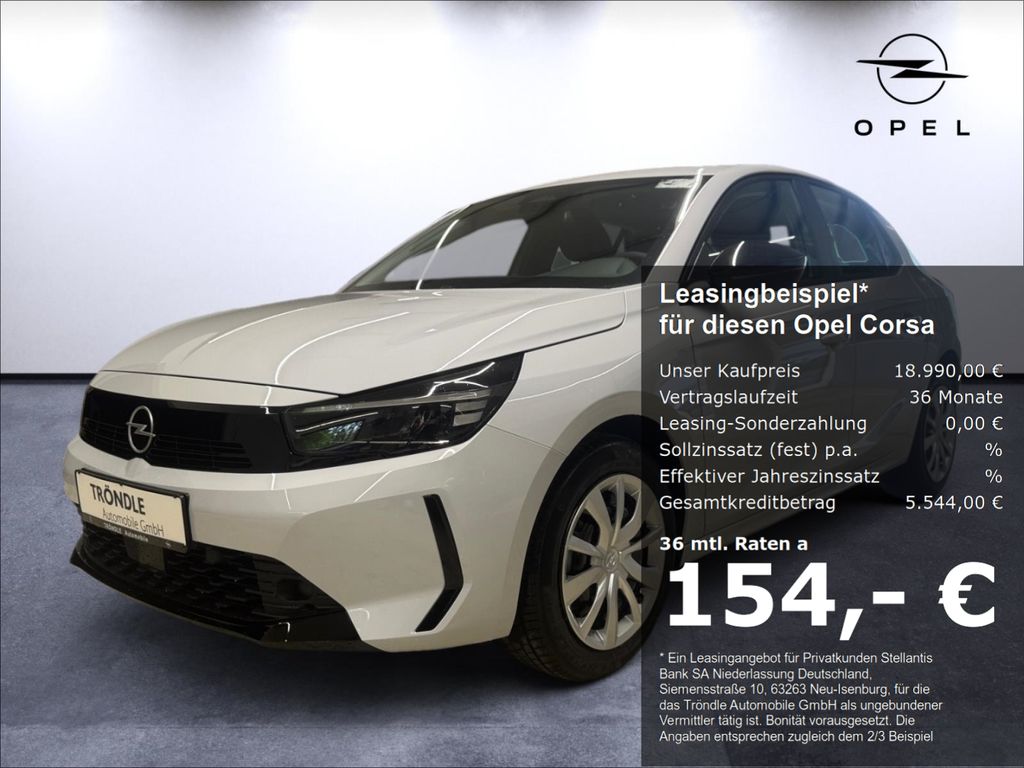 Corsa Edition 1.2 100 LED CarPlay  DAB SHZ Lenkr