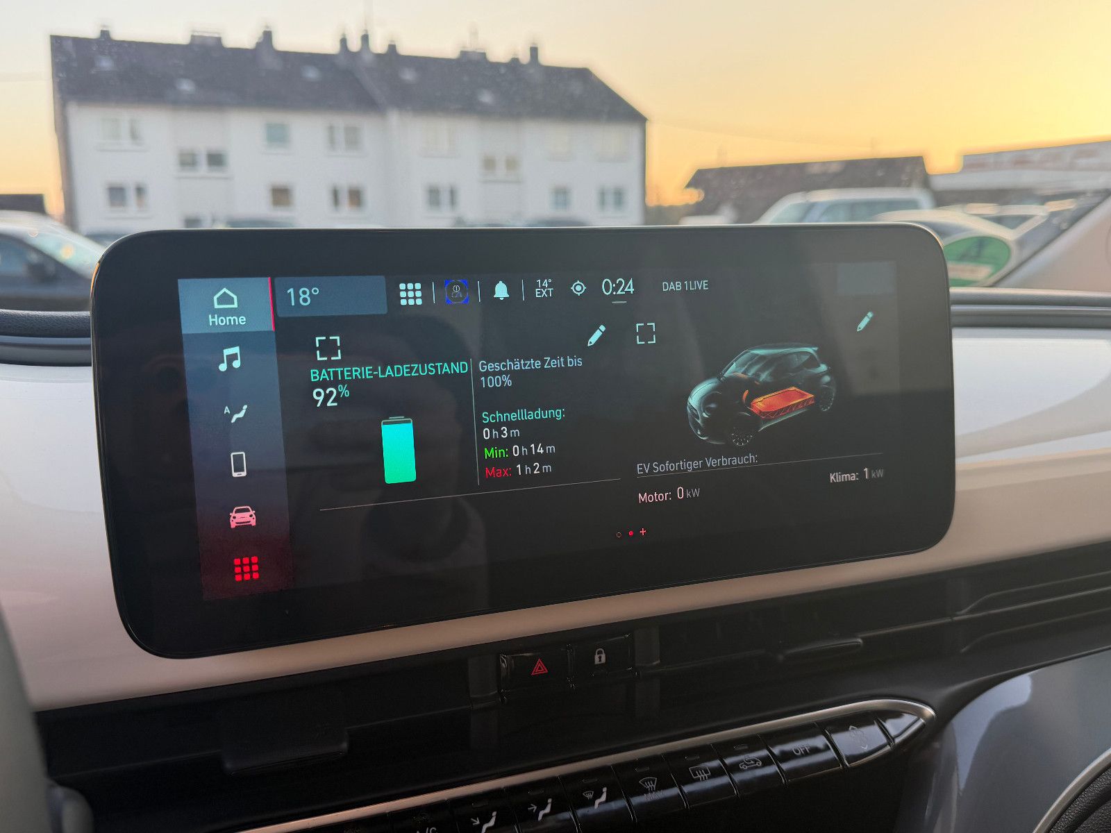 Fahrzeugabbildung Fiat 500e/TEMPOMAT/APPLE/KLIMA/SPURHALTEASSISTE