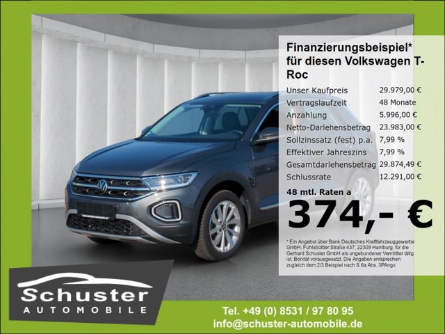 Volkswagen T-Roc Style 1.5TSI*DSG StndHzg AHK LED+ ACC Navi