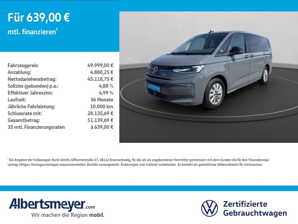 Image of Volkswagen T7 Multivan