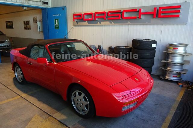 Porsche 944 Cabrio, Verdeck neu,  Klima, Leder