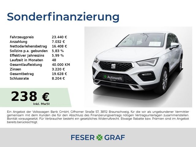 SEAT Ateca 1.5 TSI Style DSG LED/PDZ/SHZ