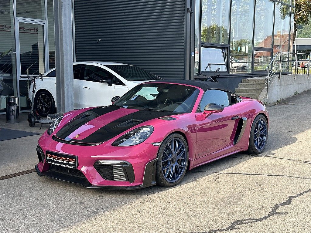 Porsche 718 Spyder RS Weissach PDK / Ö-Auto / Keramik...