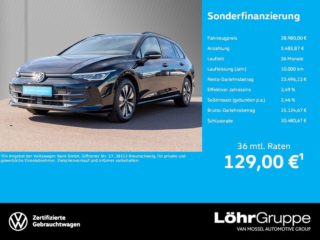 Volkswagen Golf Variant 1.5 eTSI DSG Goal AHK Area-View foto 1
