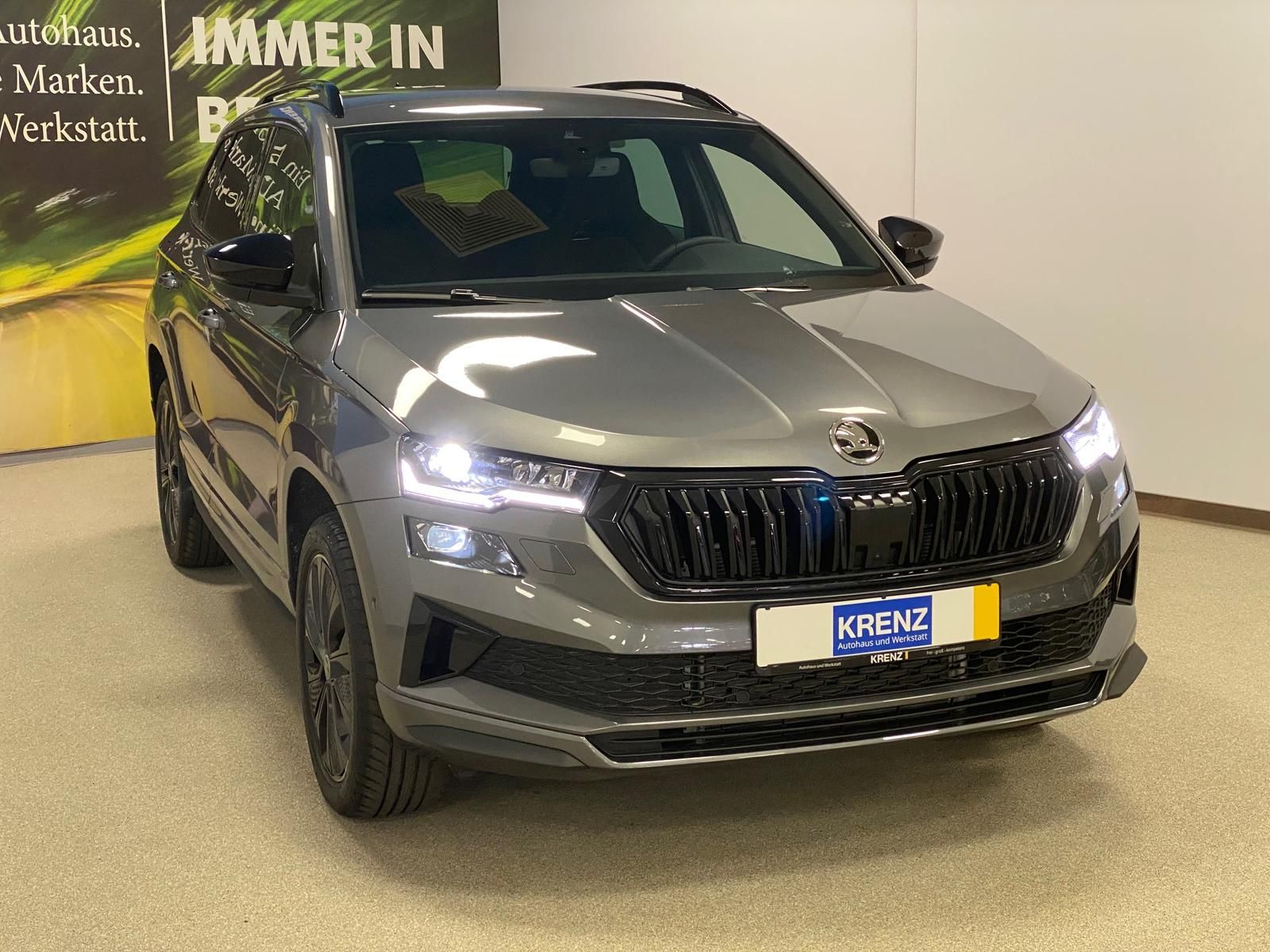 Fahrzeugabbildung SKODA Karoq 1.5 TSI SPORTLINE+5J GA+MATRIX+ACC+360+AHK