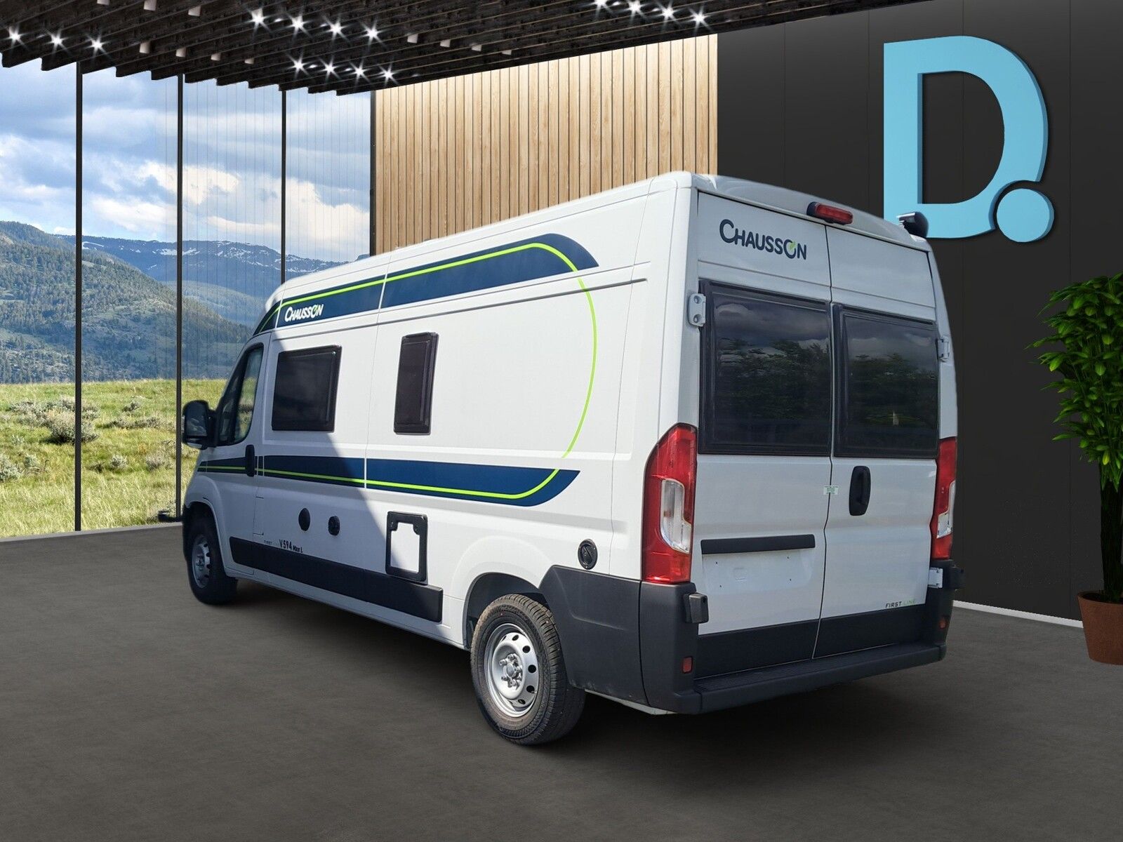 Fahrzeugabbildung Chausson Van First Line Light V594M Solar, Markise, RFK
