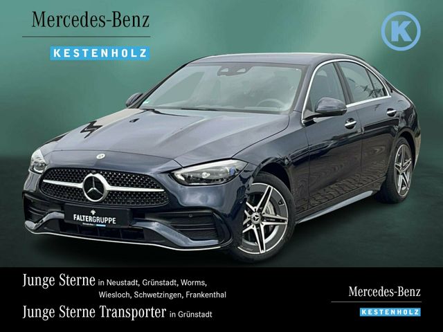 MERCEDES-BENZ C 300 e AMG+DISTRO+360+HUD+DIGITAL+KEYLESS+SOUND