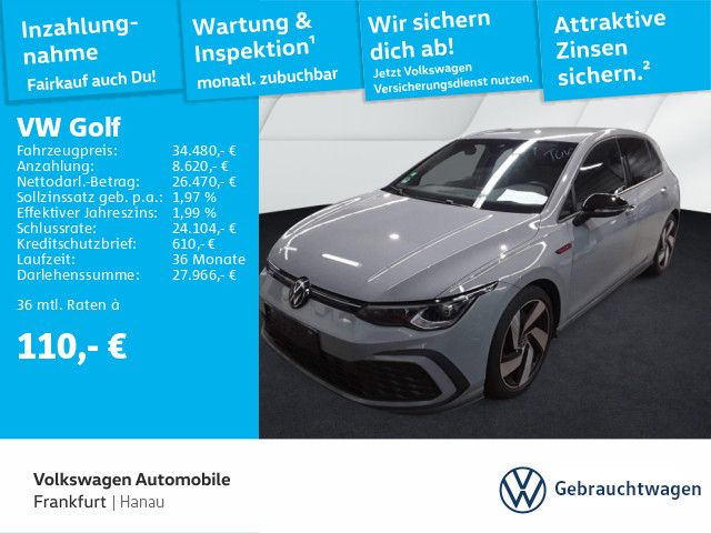 Volkswagen Golf VIII 2.0 TSI GTI Navi IQ.Light FrontAssist