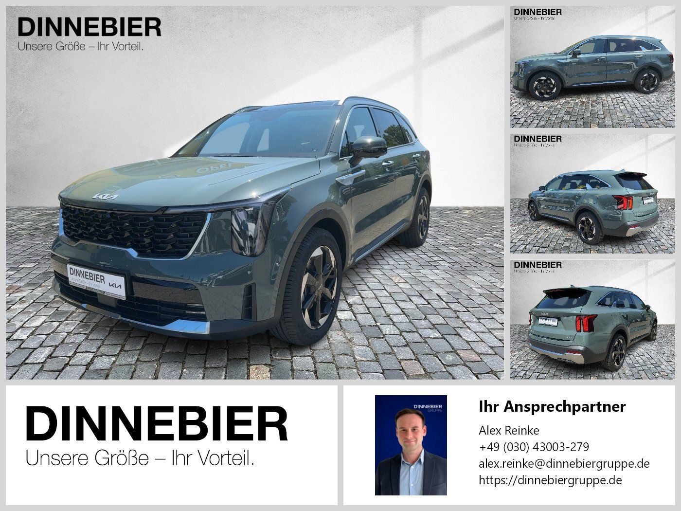 Kia Sorento Plug & Ride AWD+360°+Glasdach+LED