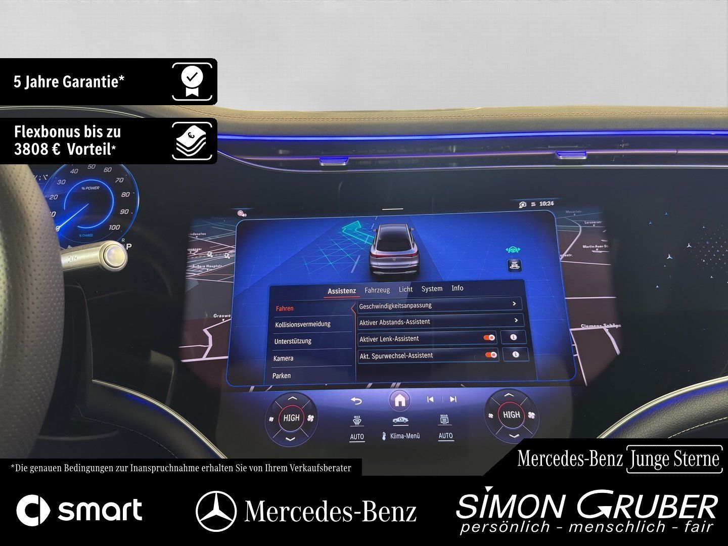 Fahrzeugabbildung Mercedes-Benz EQS 450+ SUV AMG Massage Sitzklima AHK 118Kwh