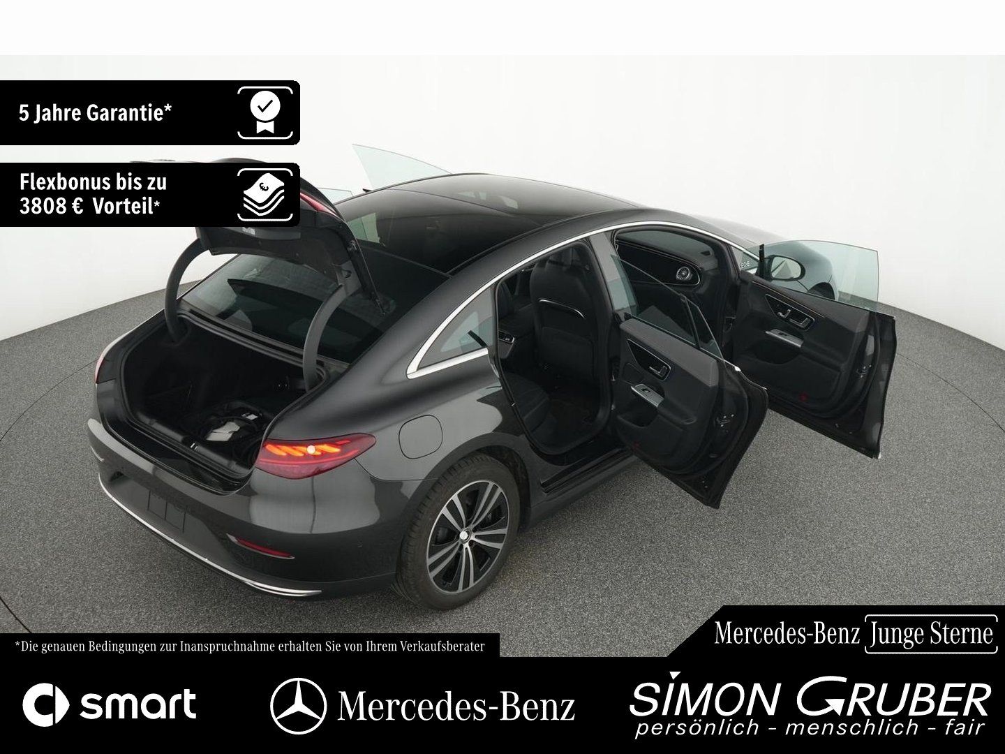 Fahrzeugabbildung Mercedes-Benz EQE 300 Electric Art Pano KeyGo Ambi Memo LED