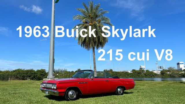 Fahrzeugabbildung Buick Skylark Cabrio 215 cui V8 mit elektr. Dach TOP!