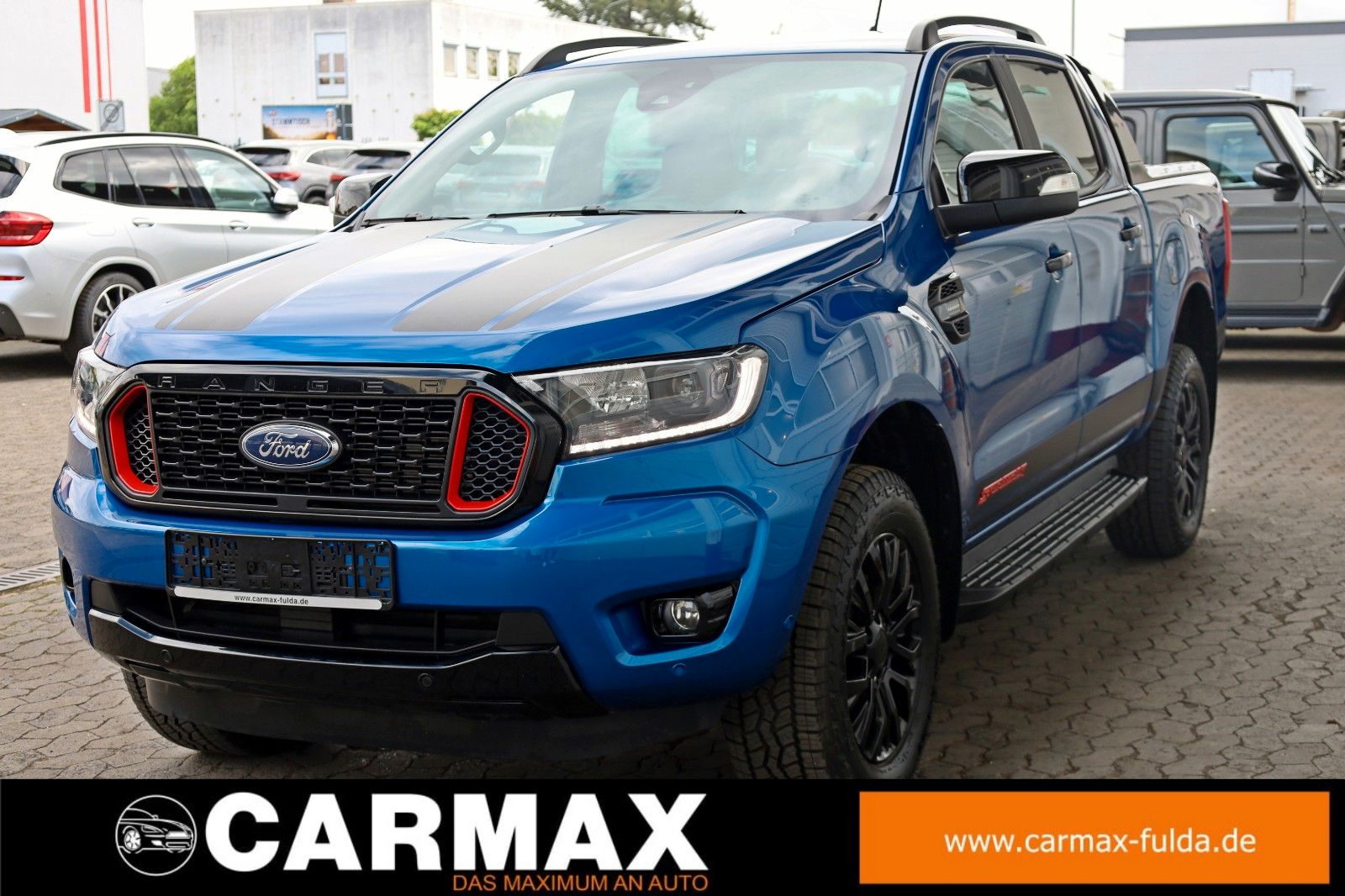 Fahrzeugabbildung Ford Ranger Stormtrak/Wildtrak ,Standhzg,Rollo el.AHK