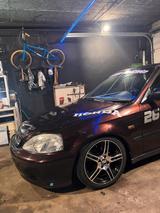 Honda Civic Vtec EK3 Alcantara Tuning K&N ... - Honda Civic: Tuning