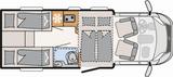 Dethleffs Just Camp T 6812 EB inkl. Aufdachklimaanlage - Dethleffs 68