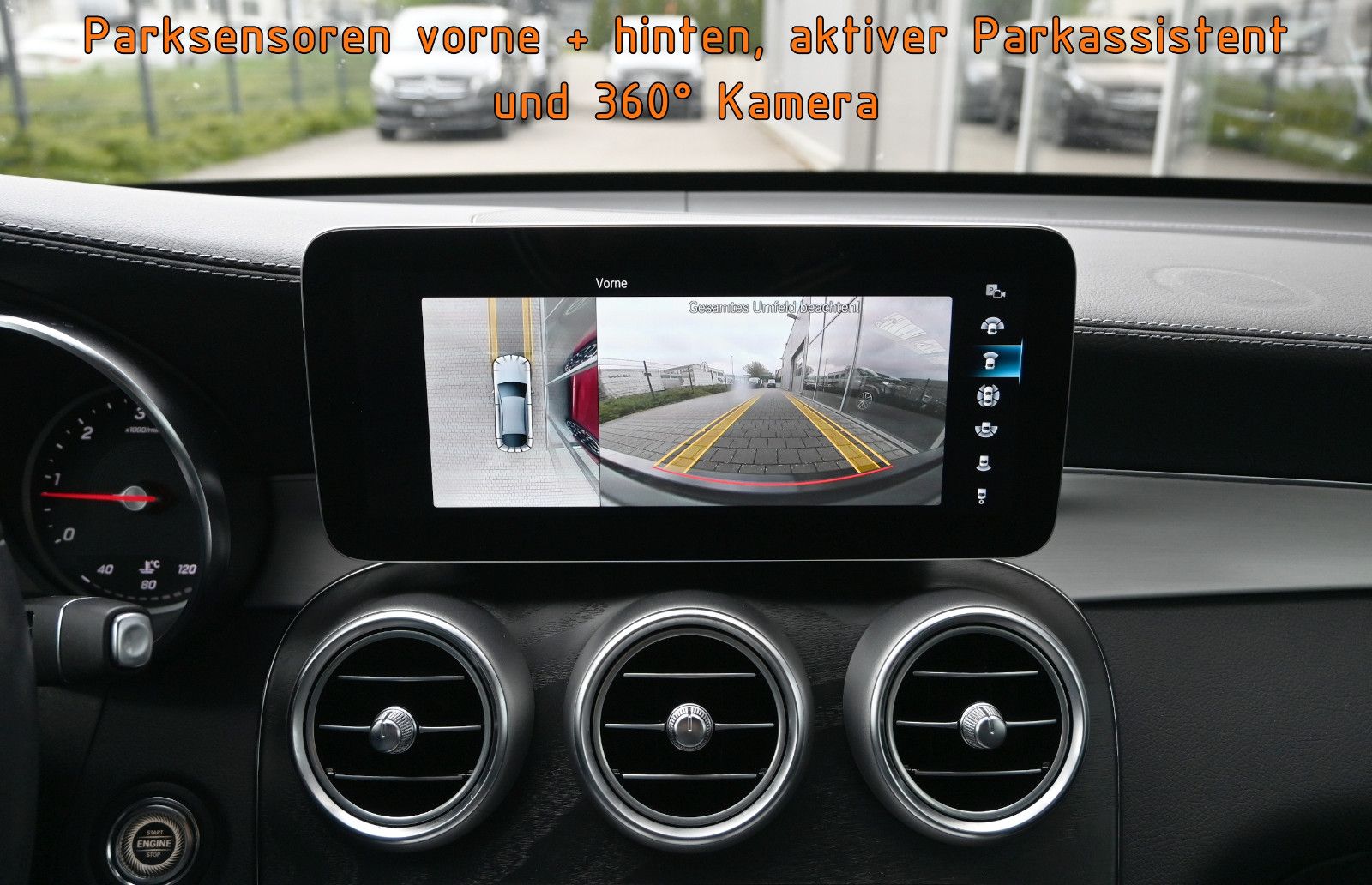 Fahrzeugabbildung Mercedes-Benz GLC 300 d 4M. Coupé NIGHT °ACC°AHK°360°STANDHEIZ