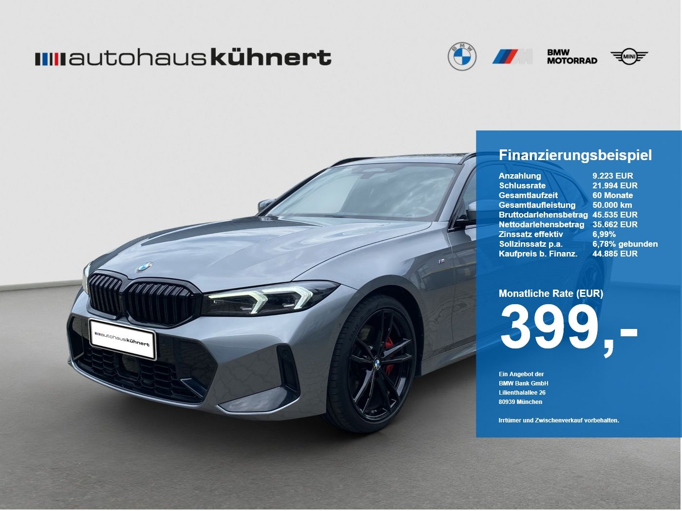 BMW 330i xDrive touring M-Sport PRO ACC SpurAss StHz foto 1