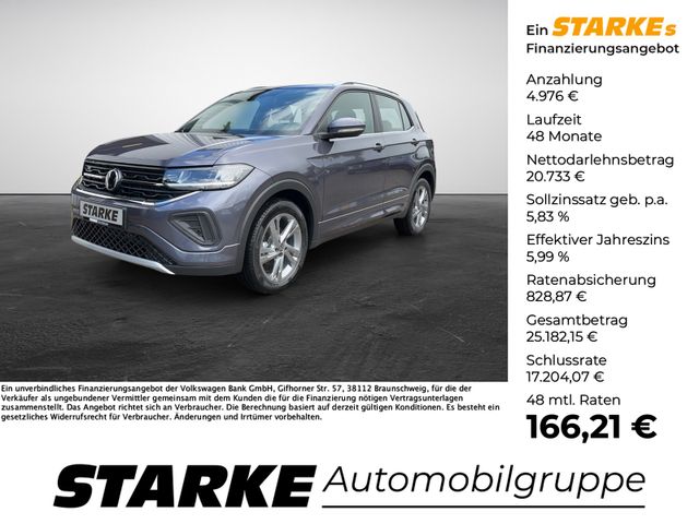 Volkswagen T-Cross 1.0 TSI DSG R-Line  Navi LED PDC LM Temp