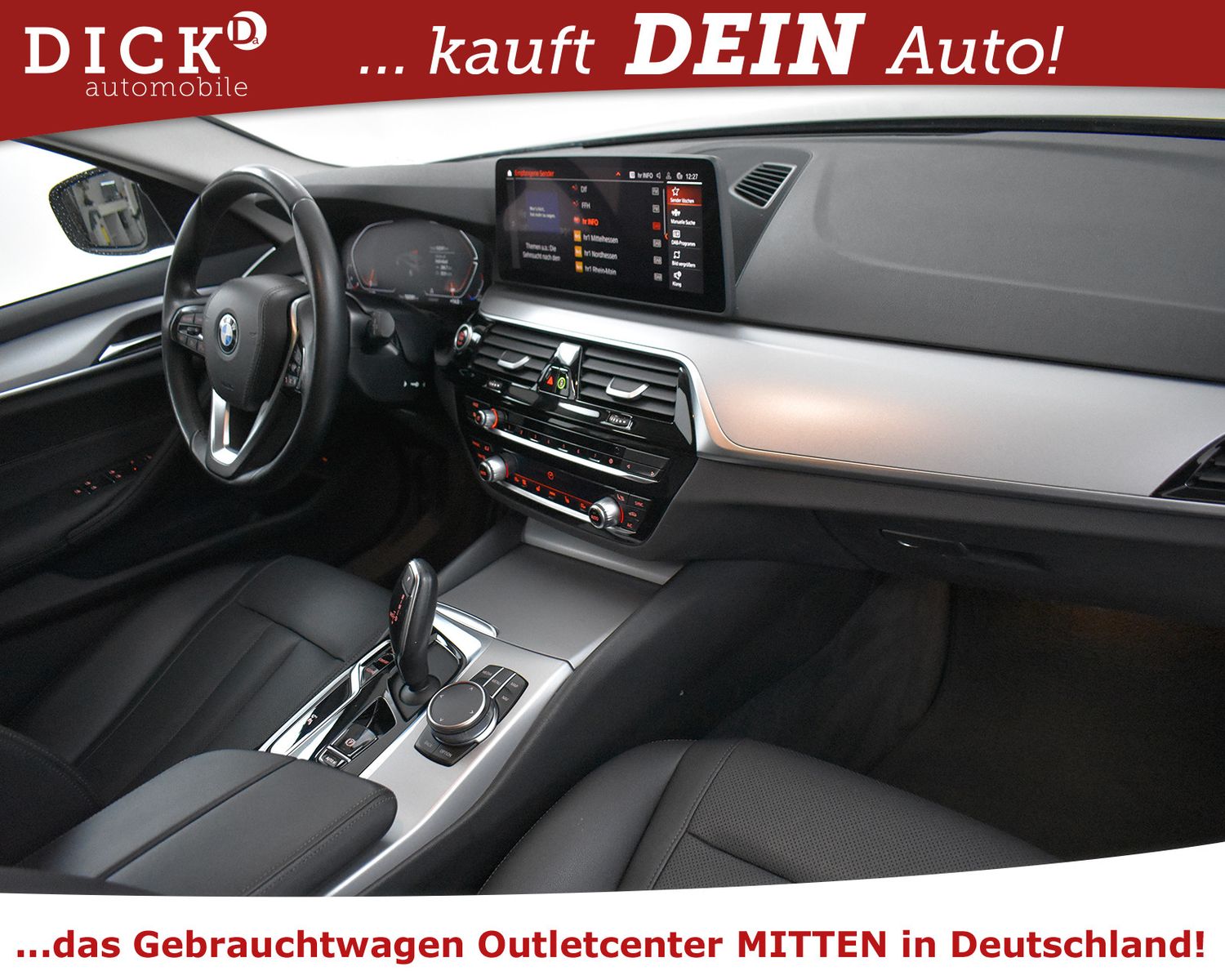 BMW 520d T Aut VIRTU+LEDER+PROF+LED+SHZ+KAMER+AHK+MF - Image 12