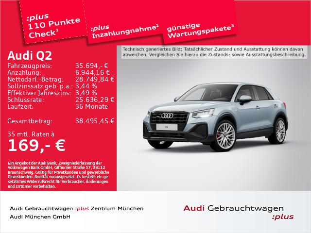 Audi Q2 40 TFSI qu. S tronic S line AHK/19″Zoll/Navi+