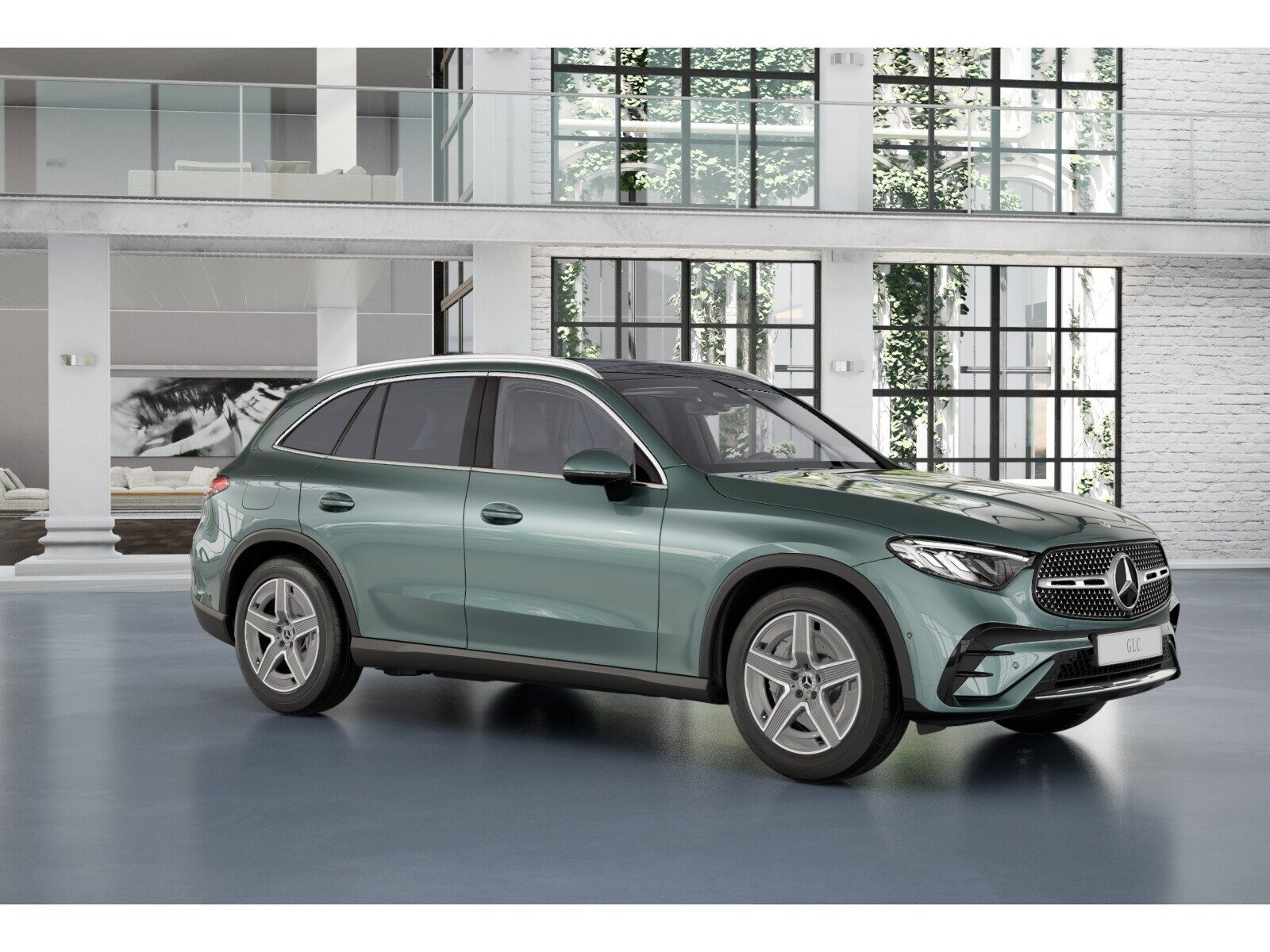 Mercedes-Benz GLC 300 4M AMG AMBIENTE DISTRO MEMORY MBUX AHK foto 4