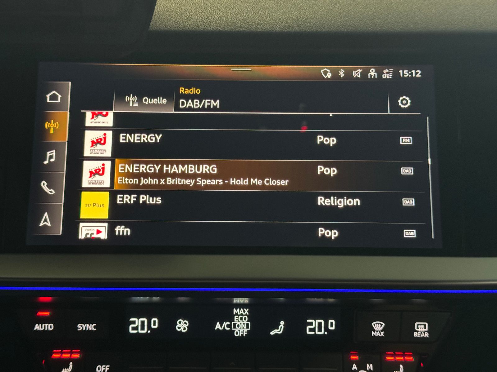 Fahrzeugabbildung Audi A3 40 TDI LIM. QUATTRO 3X S-LINE RS3 S-SITZE B&0