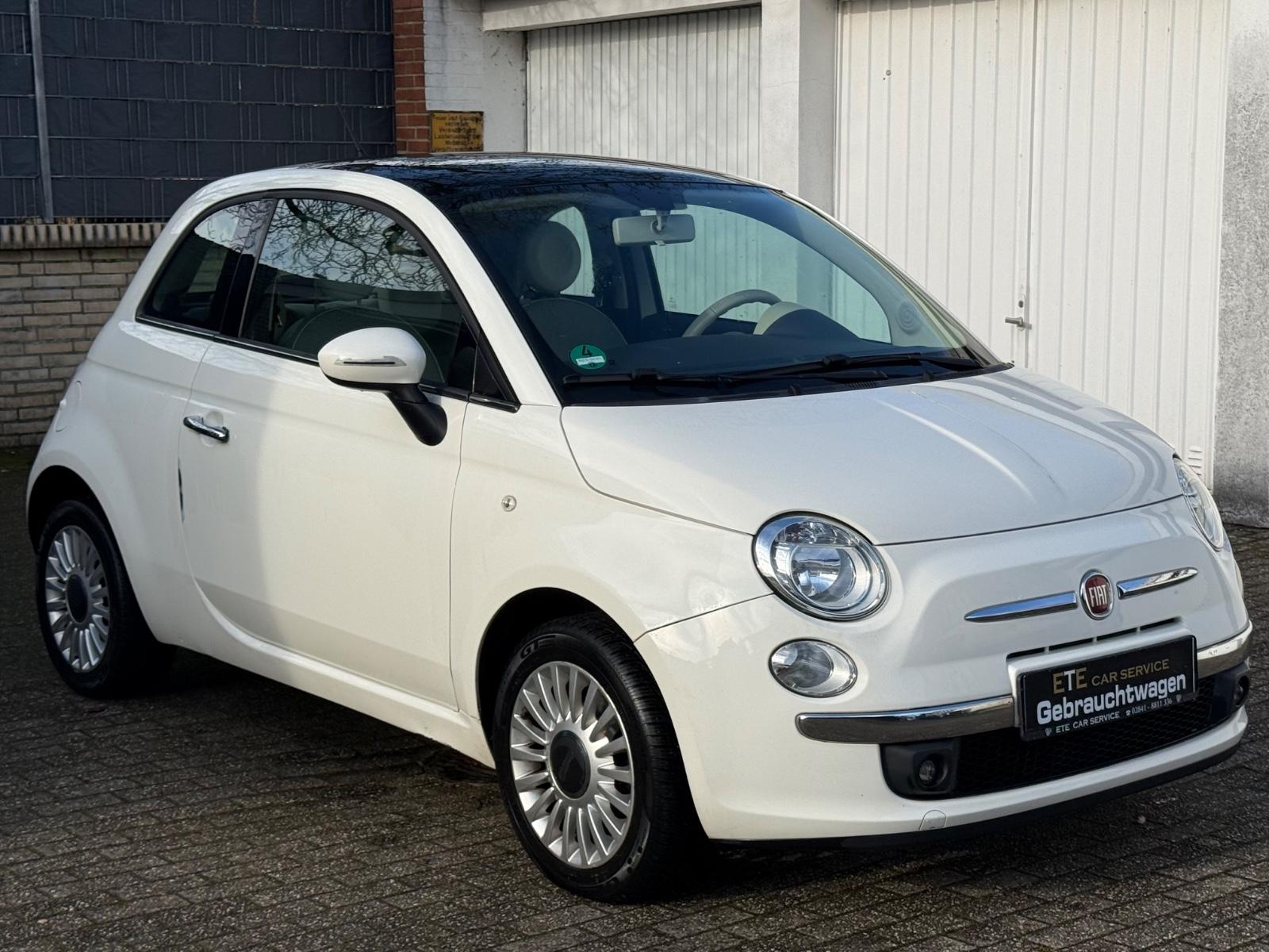 Fiat 500 Lounge *PANO+KLIMA+ALU+SERVICE NEU+TÜV NEU*