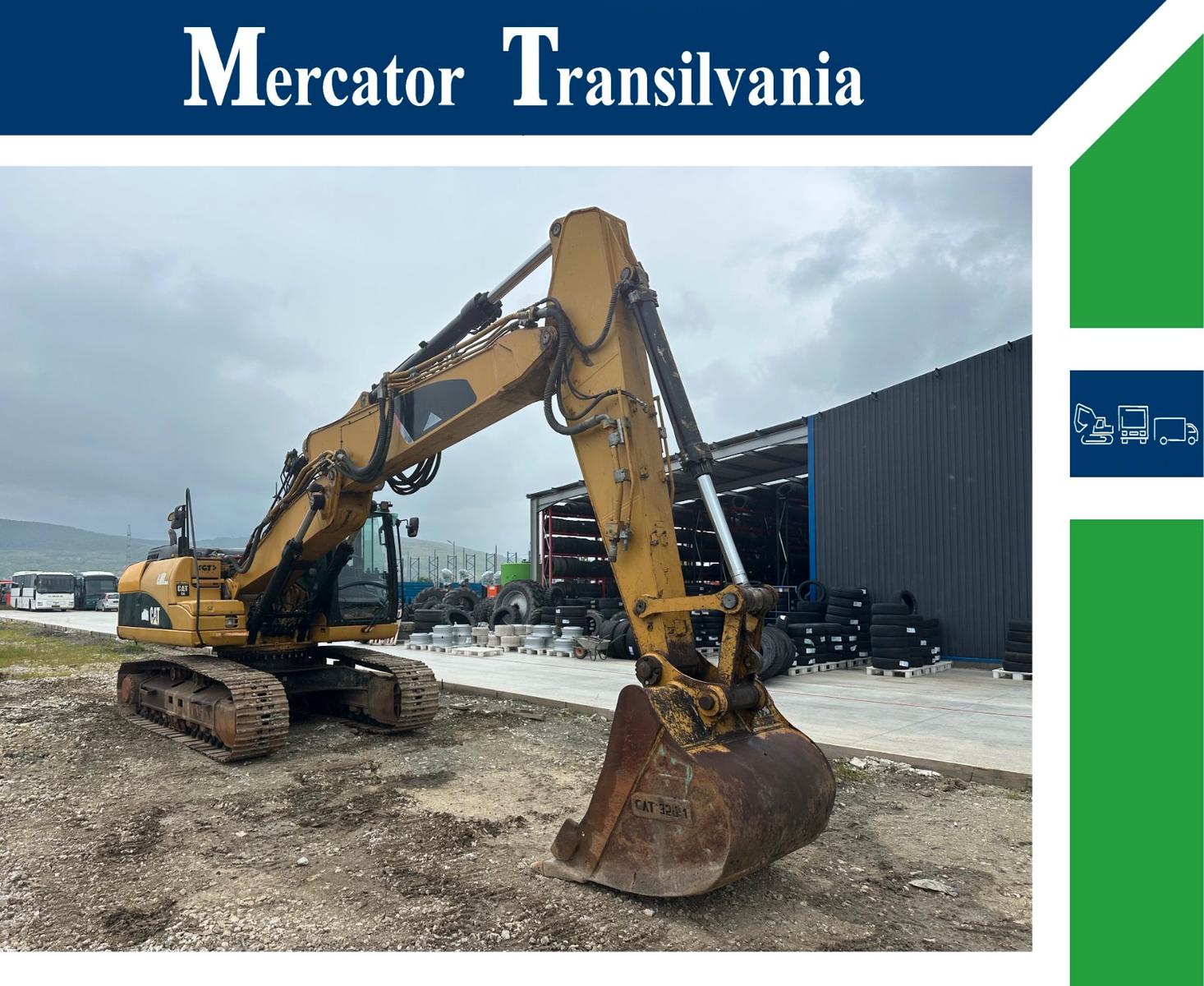 CAT 323 D SA VA / Laufwerk NEU