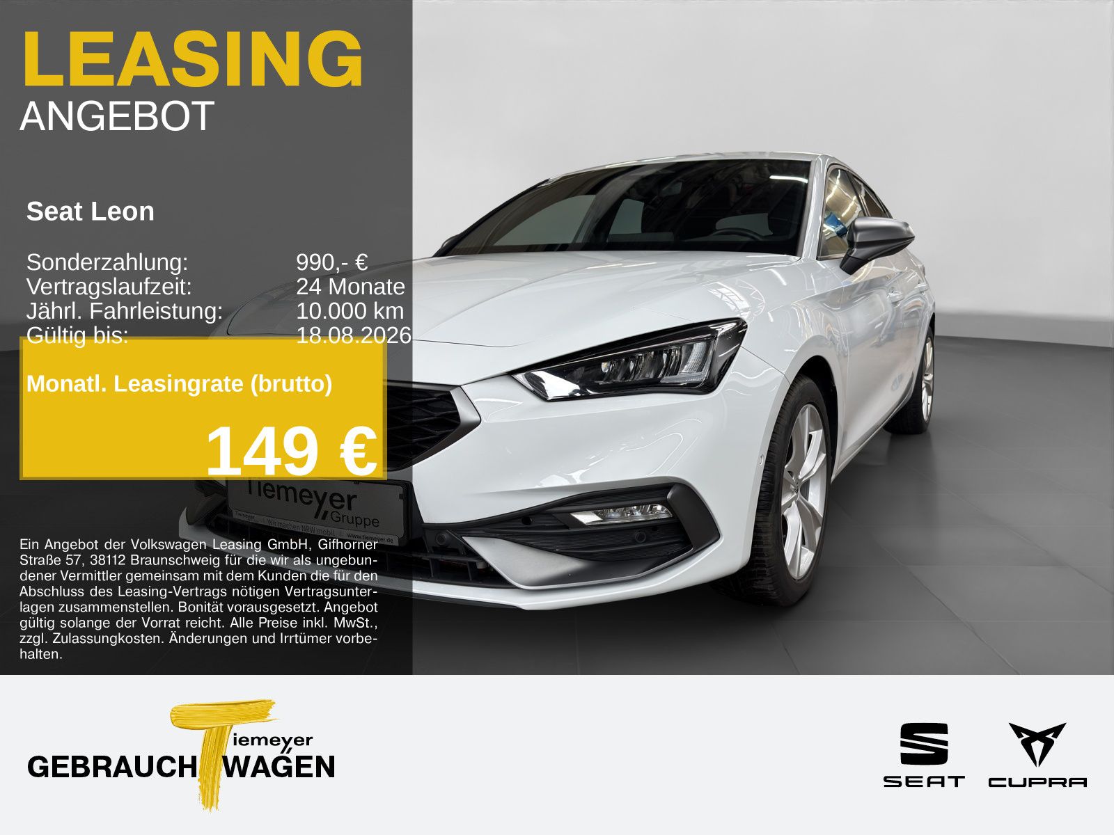 Seat Leon 2.0 TDI DSG FR SIDE-ASSIST NAVI+ KAMERA