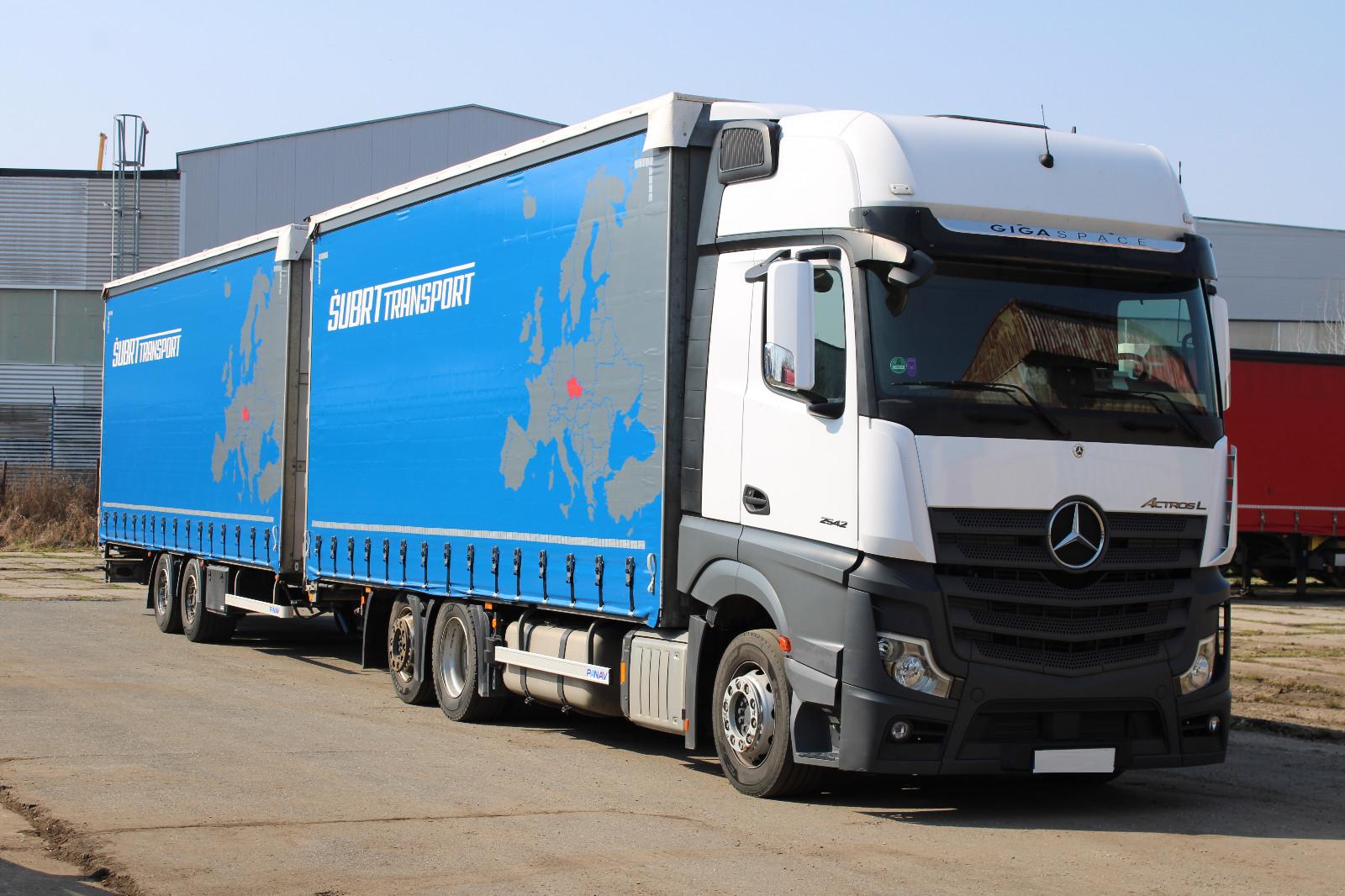 Mercedes-Benz Actros 2542 + PANAV (8,20m x 2,48m x 3m)