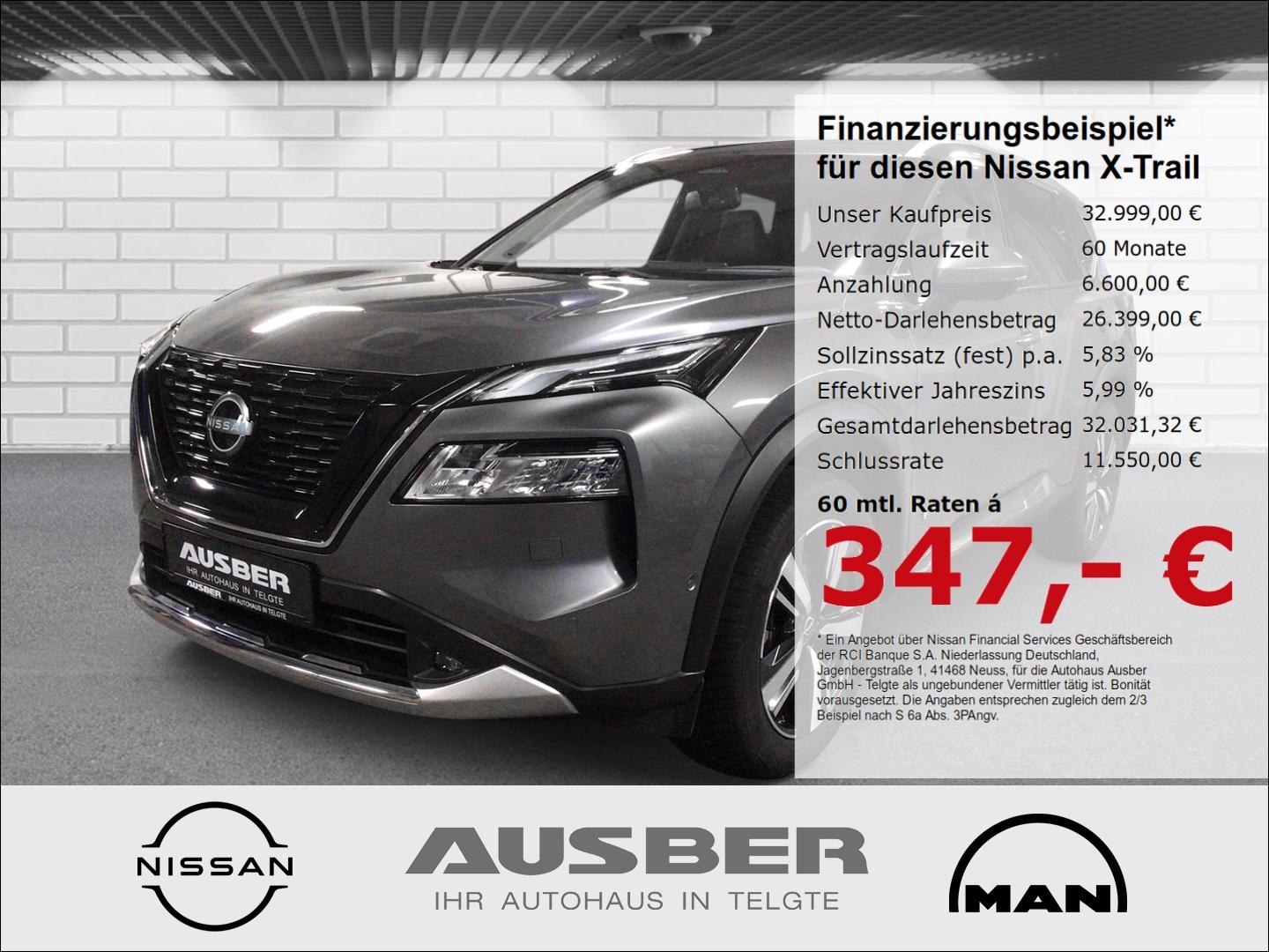 Nissan X-Trail e-Power e-4orce Tekna HUD Panorama Navi 