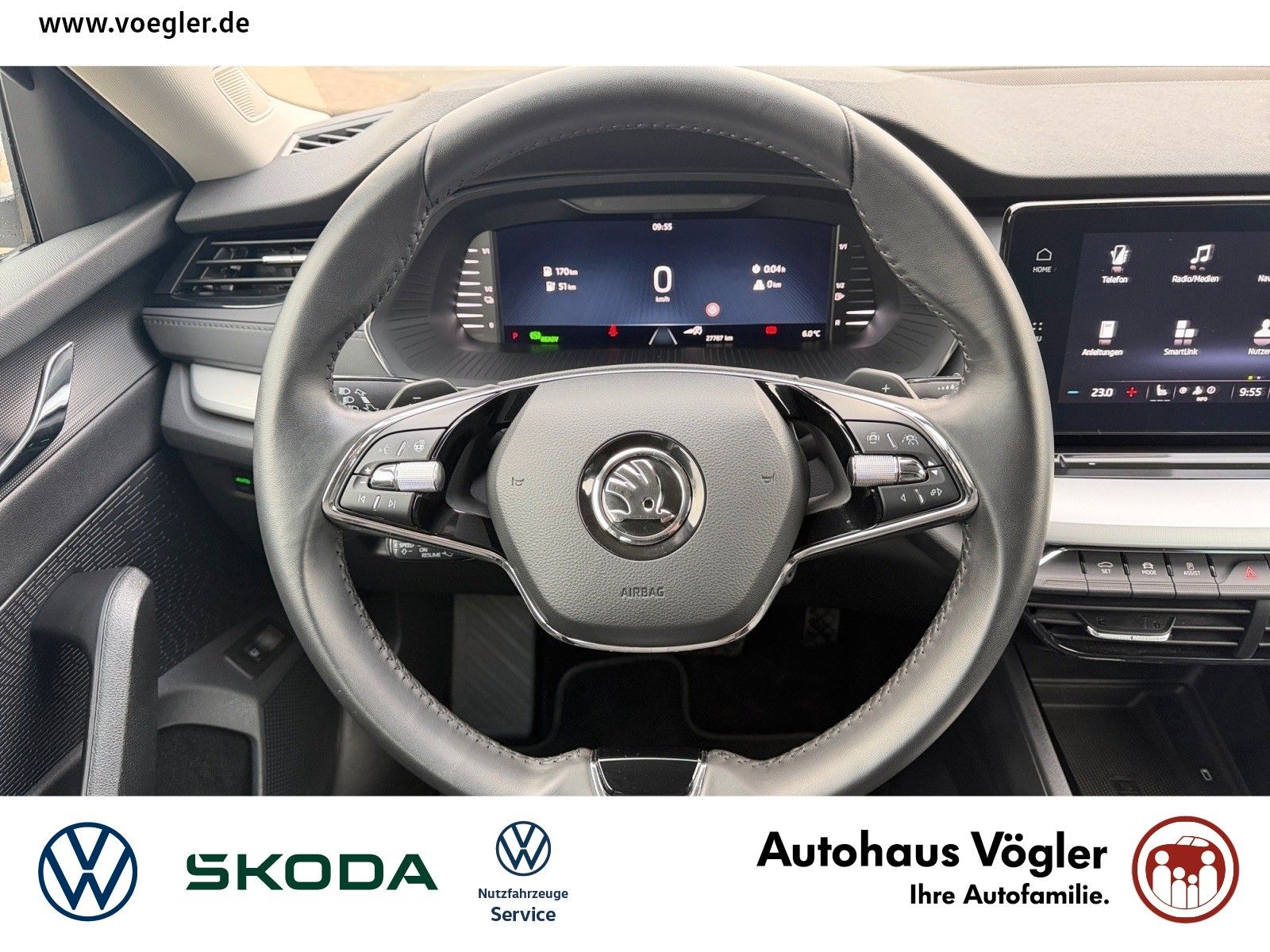 Octavia Plug-In-Hybrid AHK Navi Matrix Massage