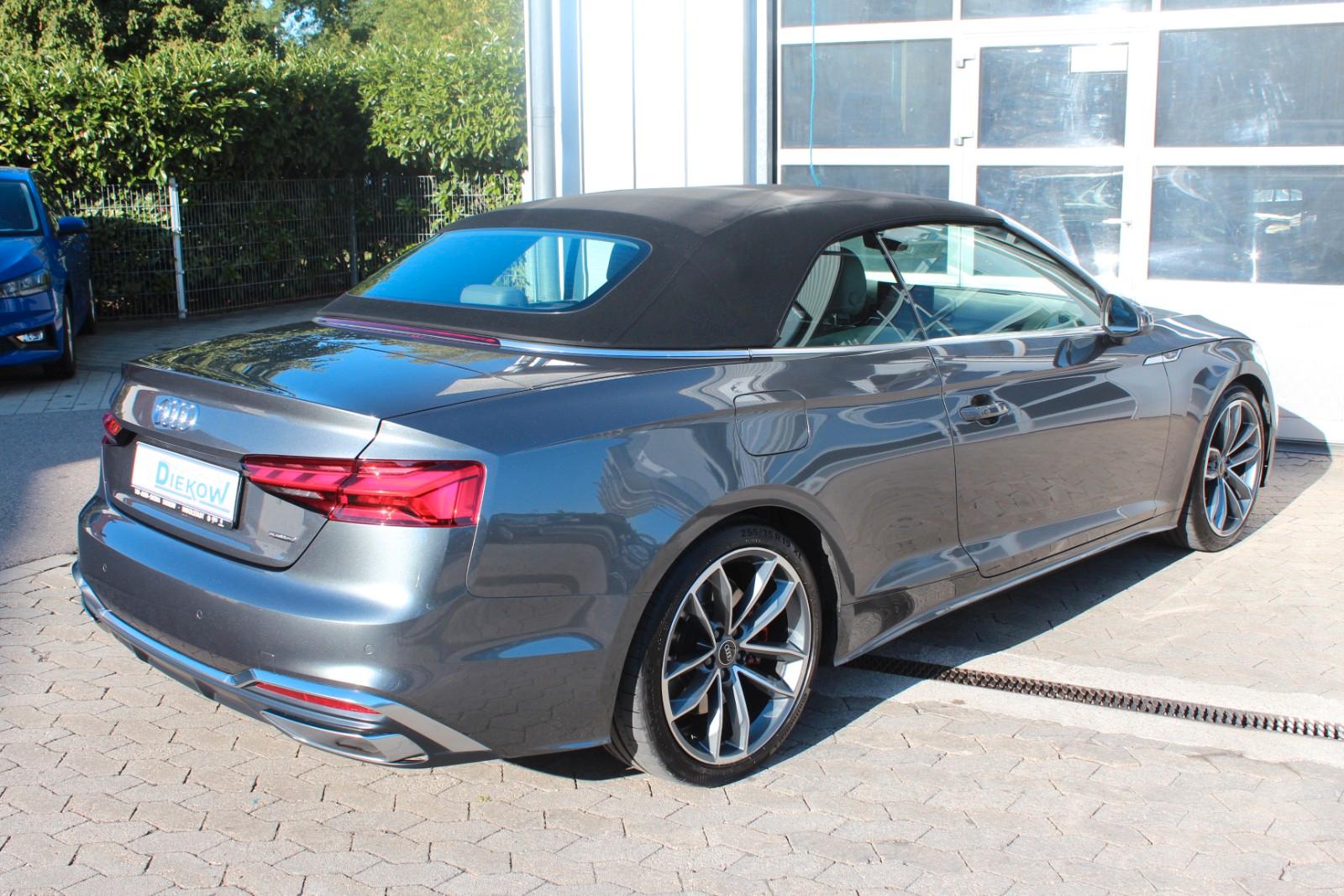 Audi A5 Cabrio 45 qu/2x S line/Leder/Matrix/REDUZIERT, миниатюра 4