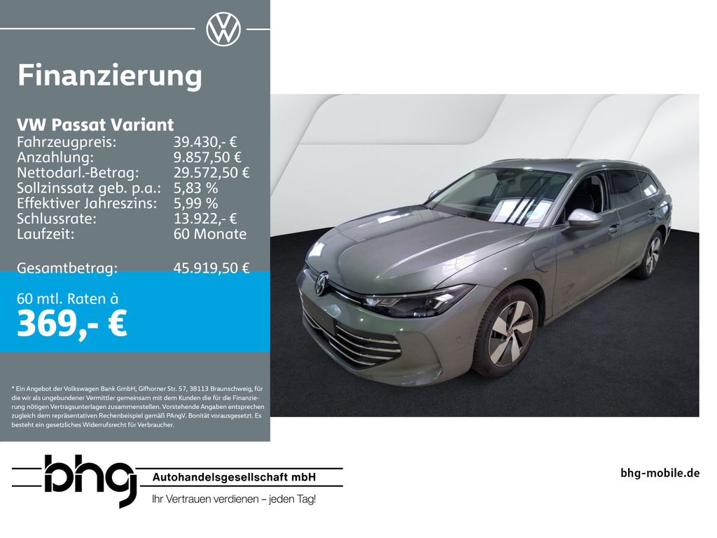 Image of Volkswagen Passat