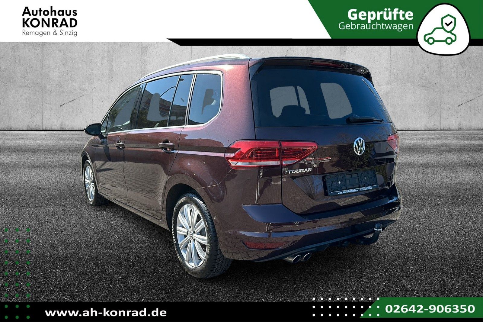 Fahrzeugabbildung Volkswagen Touran Highline BMT 2.0 TDI DSG-Pano-AHK-Navi