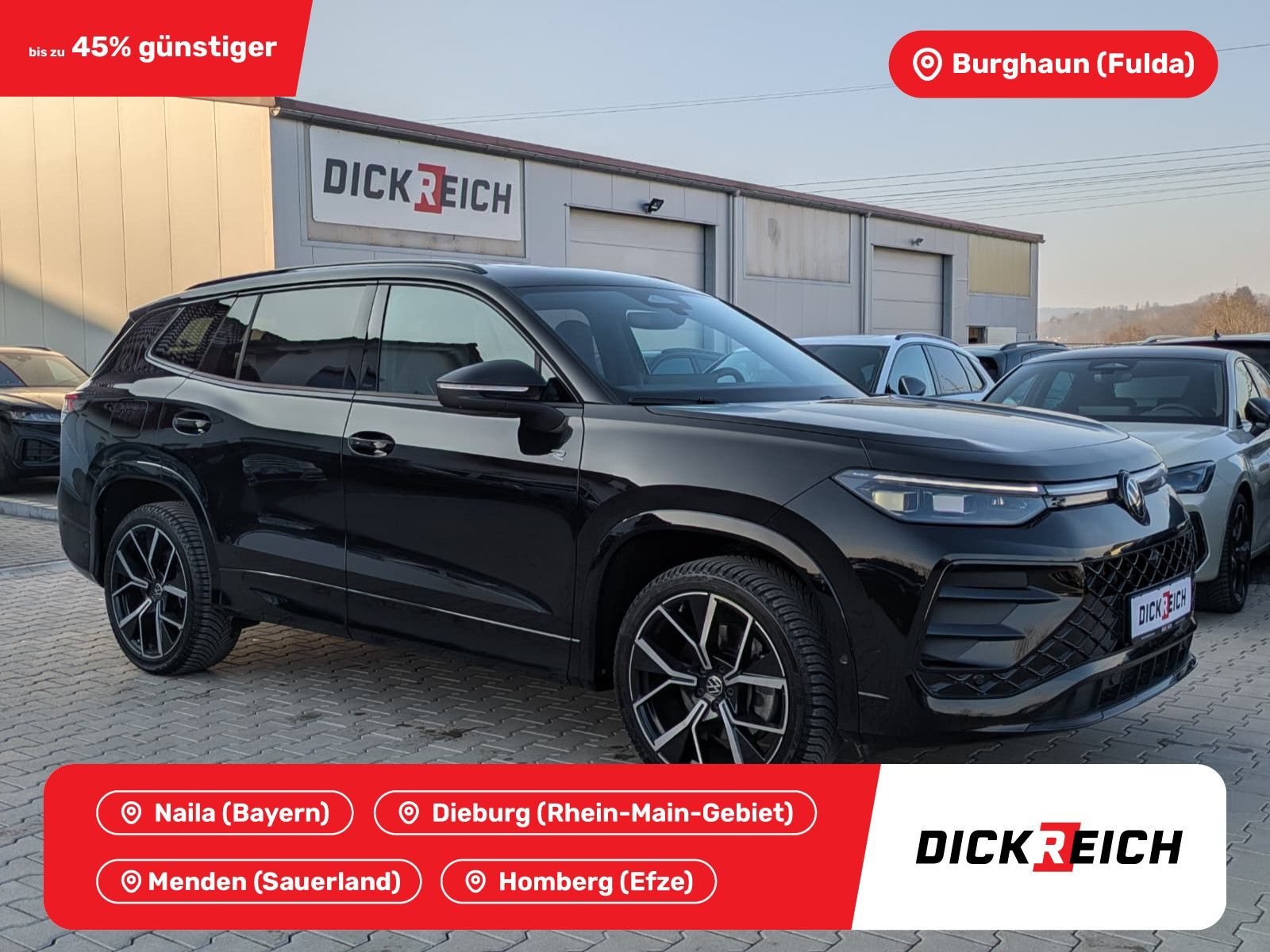 Fahrzeugabbildung Volkswagen Tayron 2.0 TDI 4M R-Line BLACK*7Si*MATRIX*PANO
