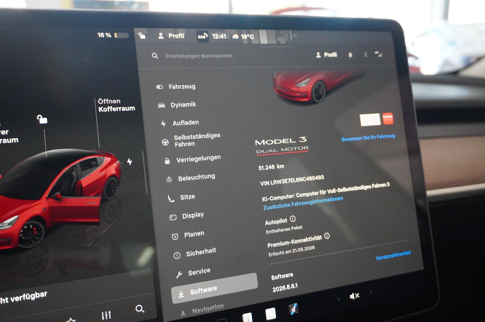 Fahrzeugabbildung Tesla Model 3 PERFORMANCE DUAL-MOTOR NAVI/LED/SH/AMD